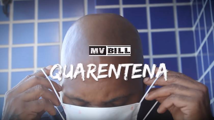 MV BILL em nova música relata a situação atual do país em torno do coronavírus